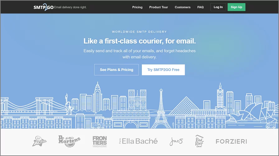 SMTP2GO - Best SMTP Relay Service Provider