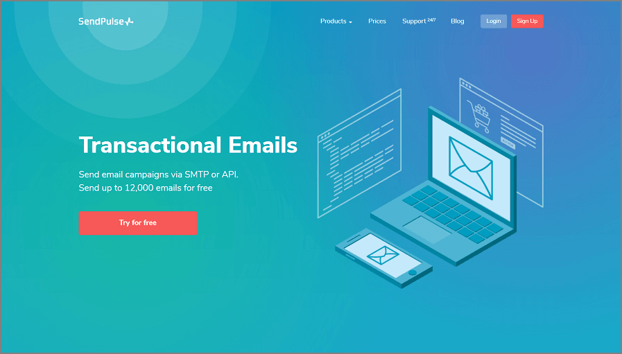 SendPulse - Best SMTP Service Provider
