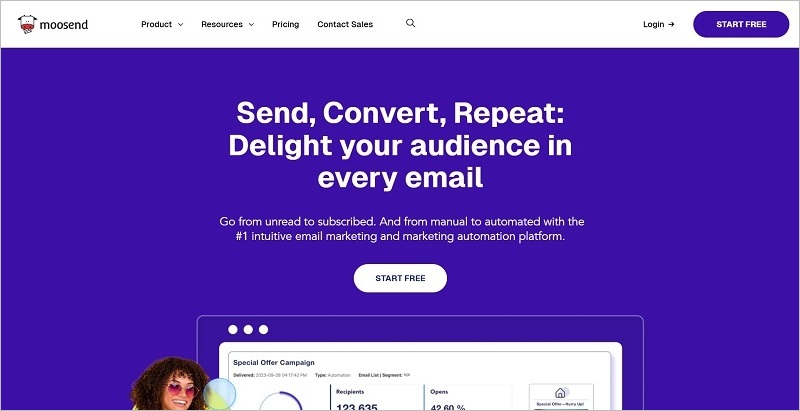 Moosend - Best Klaviyo Alternative