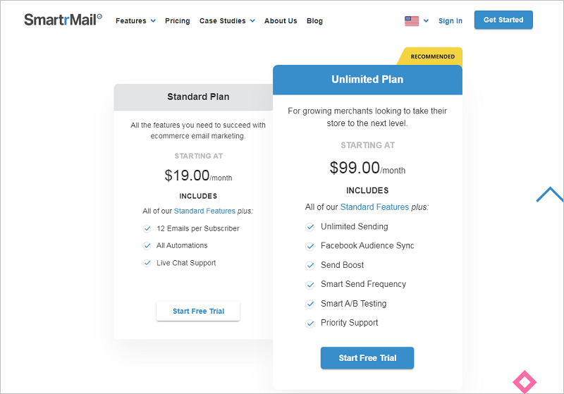 SmartrMail Pricing
