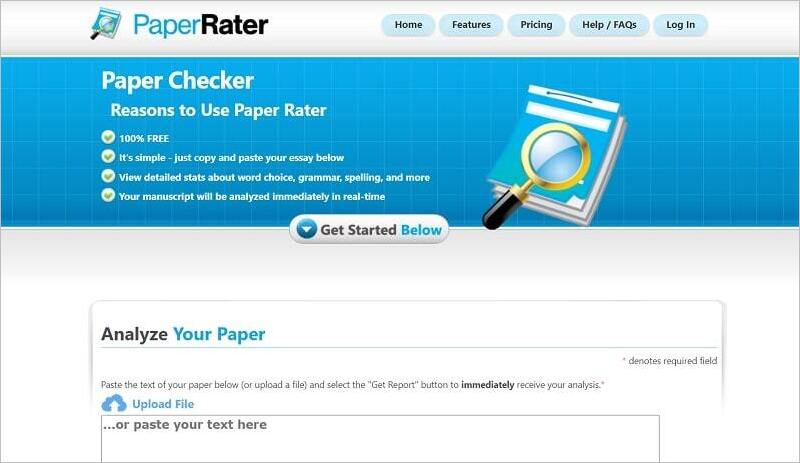 PaperRater - Free Plagiarism Checking Service